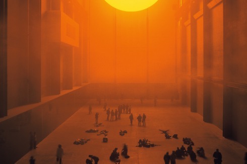 <strong>The Wheather Project</strong> (Tate Modern, London, 2003)<br />