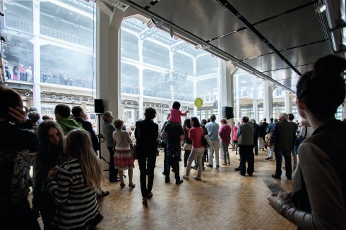 Transsolar + Tetsuo Kondo. Cloudscapes, 2015: Eine Wolke im ZKM in Karlsruhe<br />