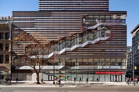 In bester Lage: Das University Center der New School in Manhattan liegt an der 5th Avenue, ...<br />
