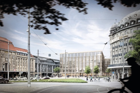 <strong>1. Preis </strong>Gerber Architekten fügen zwei verschieden große Kuben aneinander. <br />