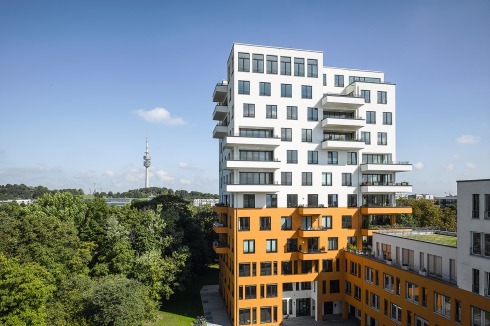 Wohnhochhaus Ackermannbogen, München (2011)<br />