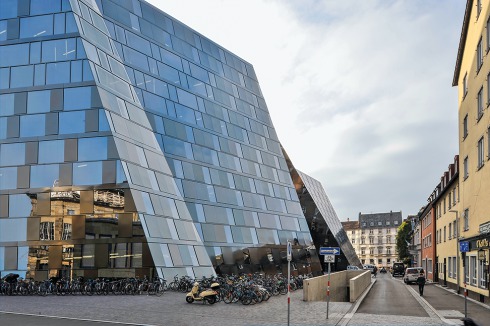 Bauwelt Universitatsbibliothek In Freiburg