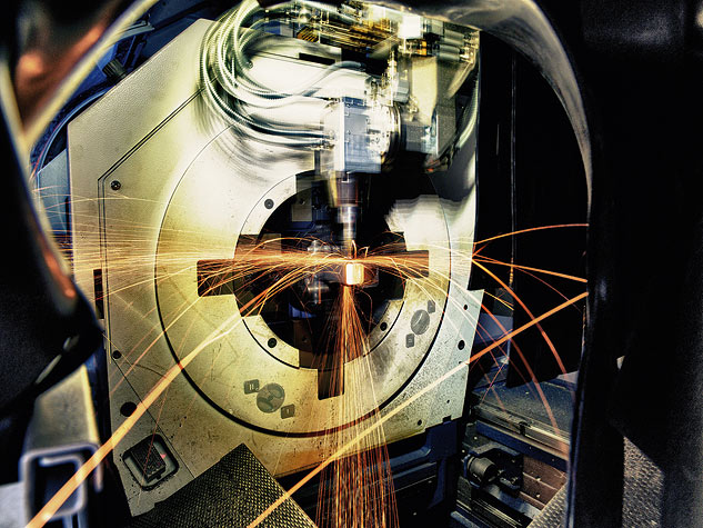 Mit dem High-End Rohrlaser lässt sich ein breites Teilespektrum abdecken und ein innovatives Anwendungsfeld beim Laser-Rohrschneiden erschließen.